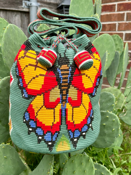 Butterfly Wayuu Bag 240002