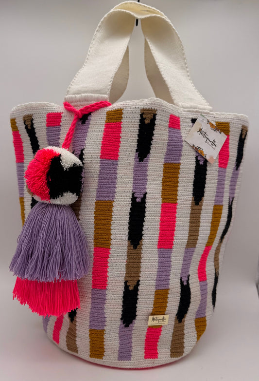 Handmade Wayuu Bag Mochila (Mochilon)